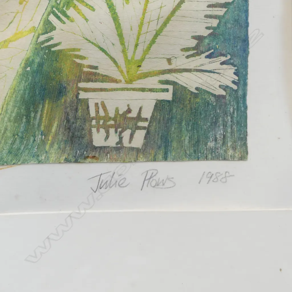 JULIE PLOWS " HUEMAN HOMAGE'" 1998 SIGNED  FRAMED COLLAGE 1/6, 460 X 750MM DEFAULT TO THE MAT Image 1++