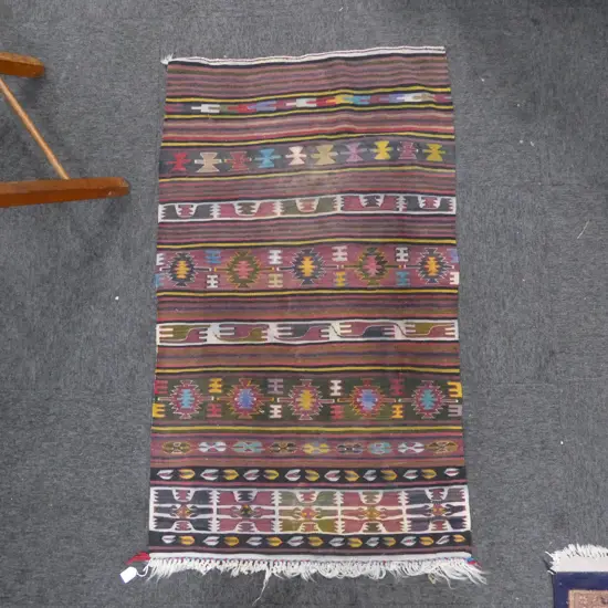 FLAT WEAVE KELIM RUG 1290x740mm