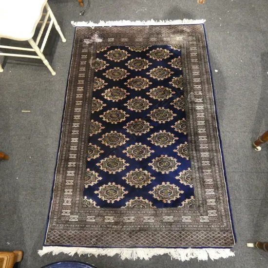 PAKISTAN BOKHARA, HAND KNOTTED WOOL PILE, FAULTS 1900x1240mm