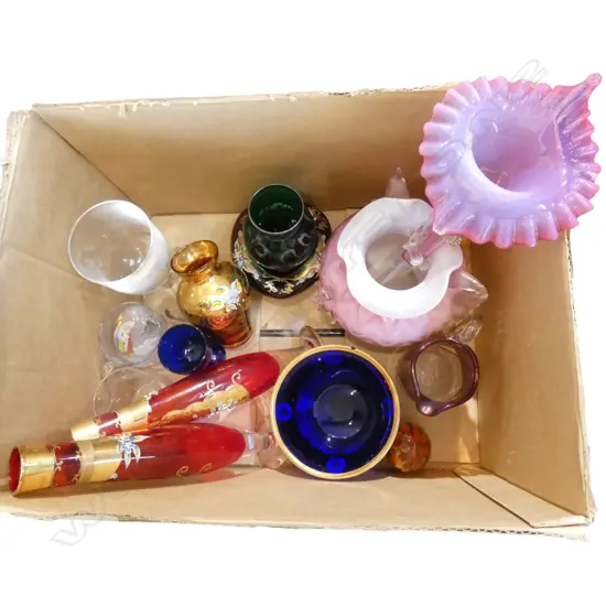 ASST. GLASS WARE etc