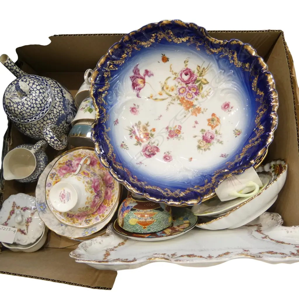 ASST CHINA & PORCELAIN INCLDS ENGLISH ADAMS CHINESE BIRD TEAPOT & MILK JUG Image 1++