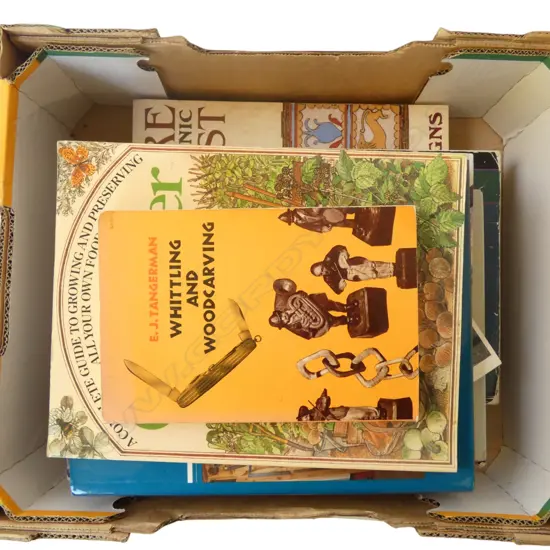 ASST. BOOKS, WOODWORKING ETC