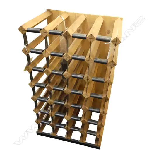 28 BOTTLE WINE RACK, 420x300x710mm