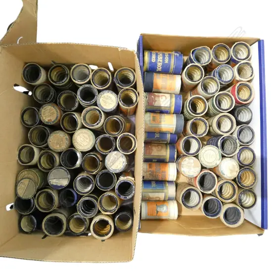 2 BOXES OF EDISON ROLLS