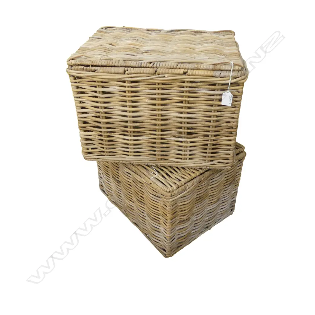 2 CANE BASKETS 460x360x320mm Image 1++