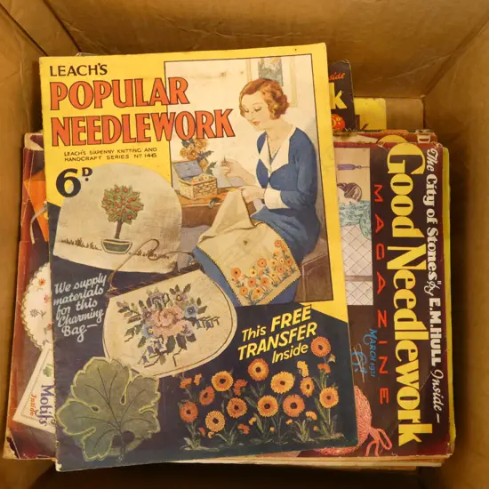 36 MAGAZINES 'GOOD NEEDLEWORK' 1931 - 1936