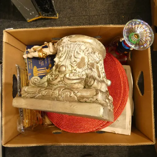 FIBERGLASS COLUMN CAPITAL H.250mm, ASST. XMAS ITEMS