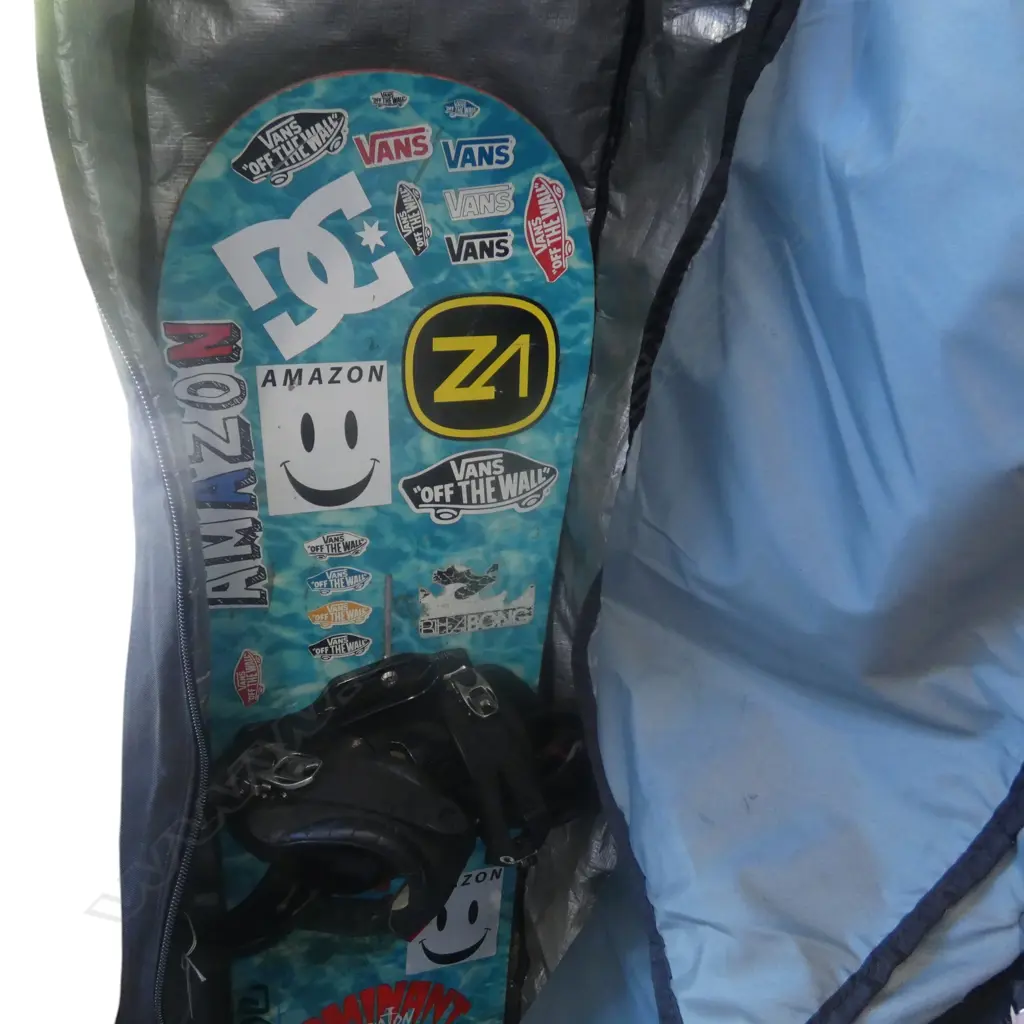 BURTON DOMINANT SNOWBOARD L.1500mm, IN DAKINE CARRY BAG Image 1++
