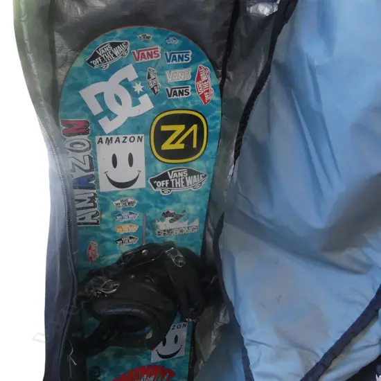 BURTON DOMINANT SNOWBOARD L.1500mm, IN DAKINE CARRY BAG
