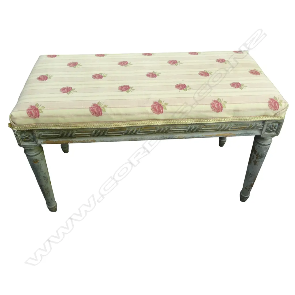 LONG UPHOLSTERED STOOL L.800mm Image 1++