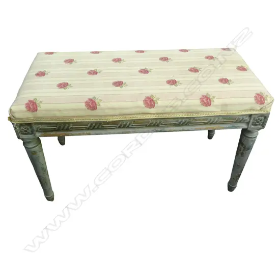 LONG UPHOLSTERED STOOL L.800mm