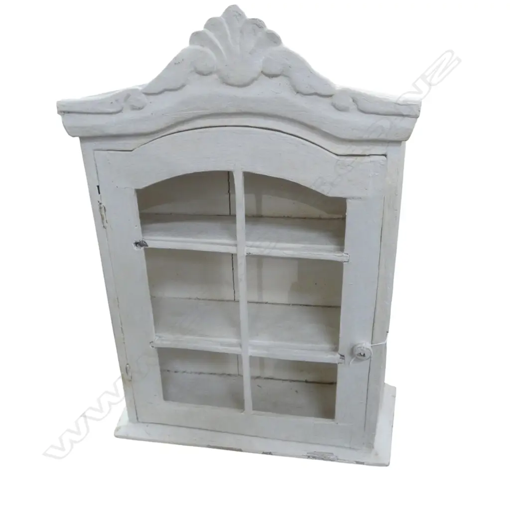 FRENCH WHITE PAINTED WALL CABINET 480x165x575mm Image 1++