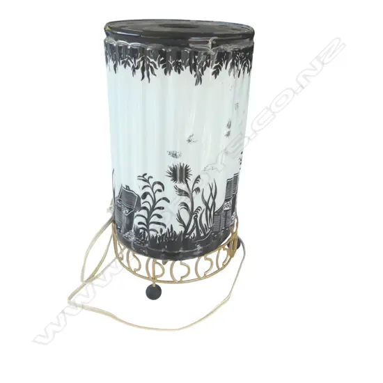 VINTAGE ANIMATED UNDER THE SEA LAMP H.285mm