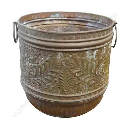 COPPER JARDINIERE H.400mm 