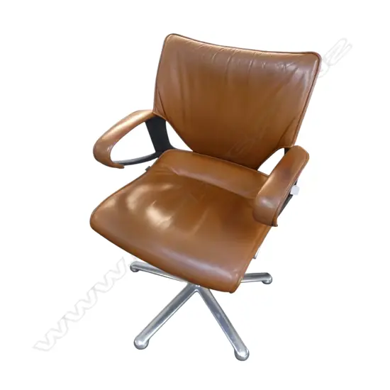 WILKHAHN MODUS LEATHER OFFICE CHAIR