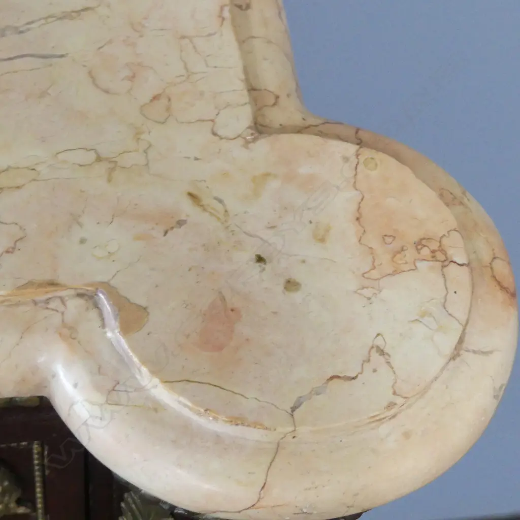 FRENCH MARBLE TOP CABINET (KEY IN DRAWER) 1580x540x1040mm Image 1++