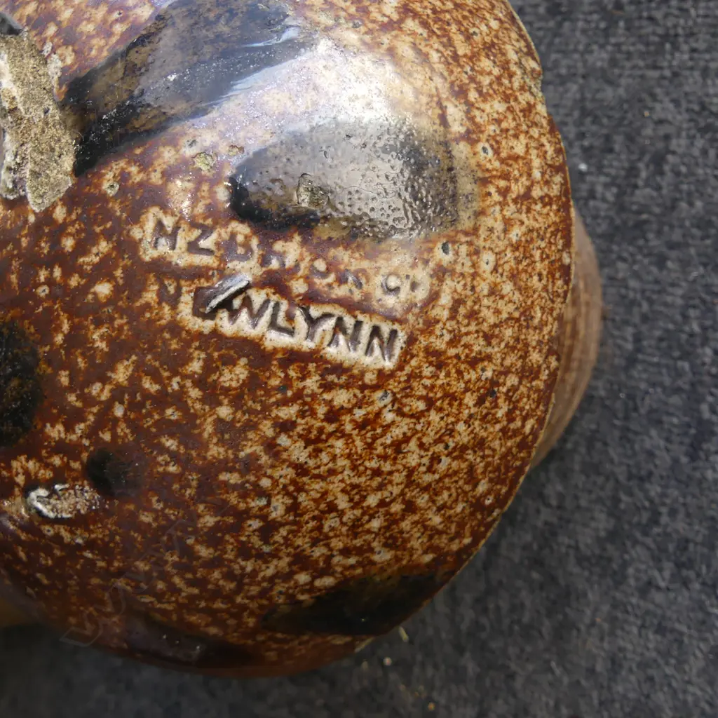 3 SALT GLAZED 'MUSHROOM' PIPE VENTS H.220mm - 2 NZ BRICK CO., 1 CRUM Image 1++