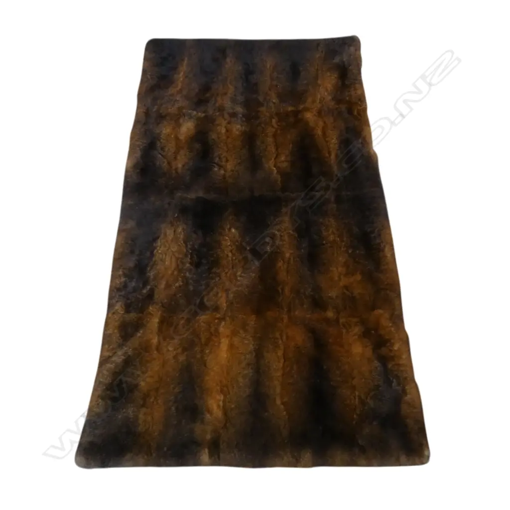 NOMBARDIE OPOSSUM FUR THROW 1750x950mm Image 1++