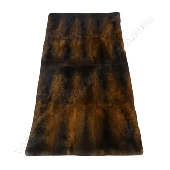 NOMBARDIE OPOSSUM FUR THROW 1750x950mm