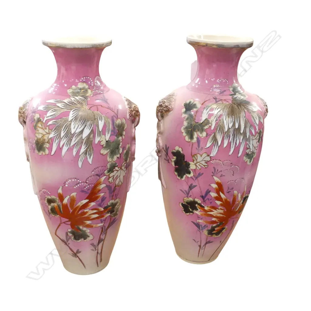PR ORIENTAL VASES H.390mm Image 1++