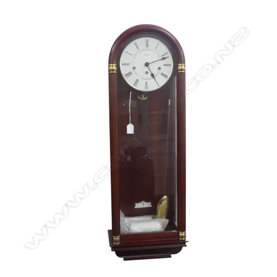 GERMAN HERMLE CHIMING WALL CLOCK H.890mm