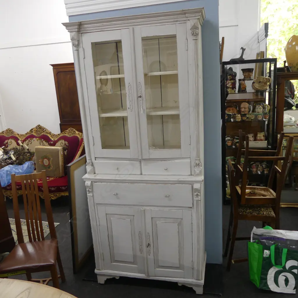 WHITE PAINTED CABINET 925x420x2100mm Image 1++