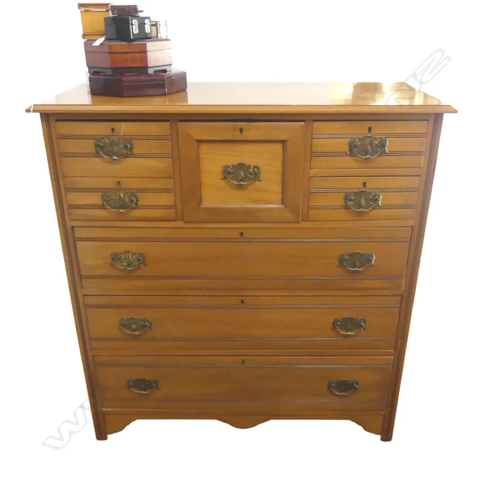 EDWARIAN KAURI SCOTCH CHEST 1140x480x1220mm Image 1++