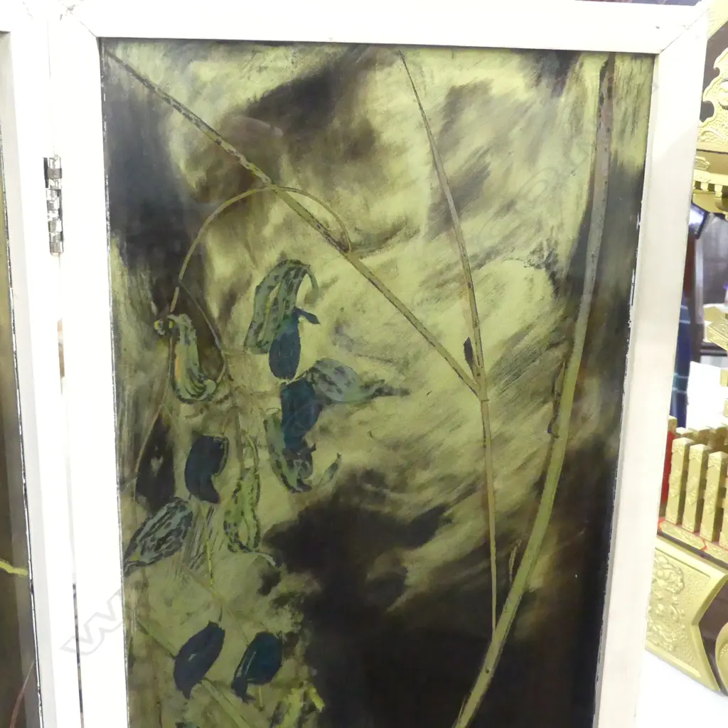 FRENCH 4 PANEL GLASS SCREEN 1365x405mm Image 1++