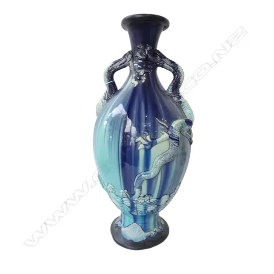 LG DRAGON HANDLE VASE H.620mm
