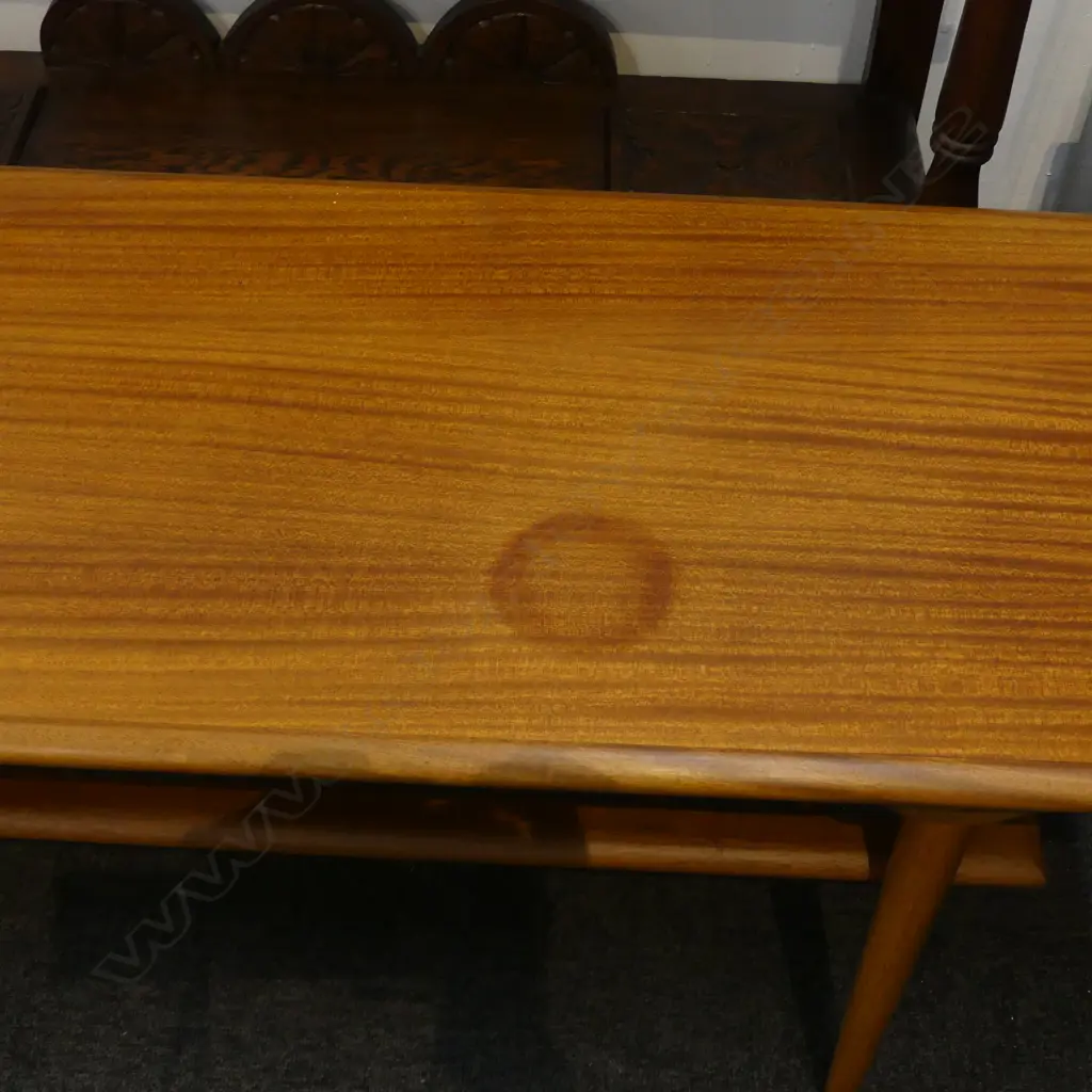 RETRO COFFEE TABLE needs minor restoration 1240x430x430mm Image 1++