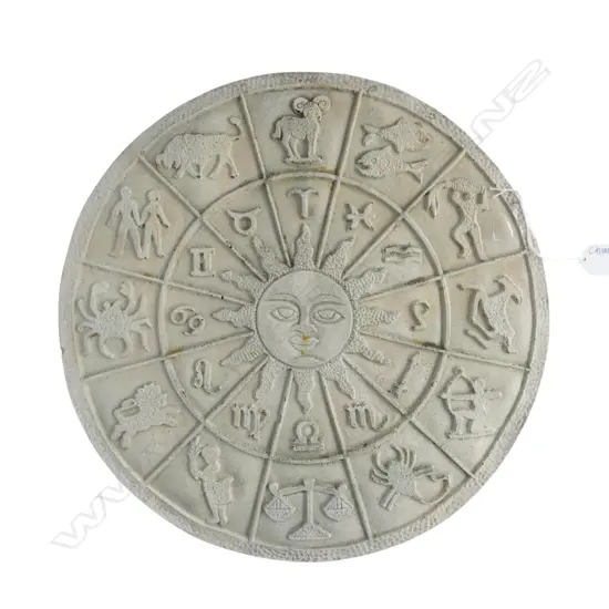 CONCRETE ZODIAC SIGN 380mm dia