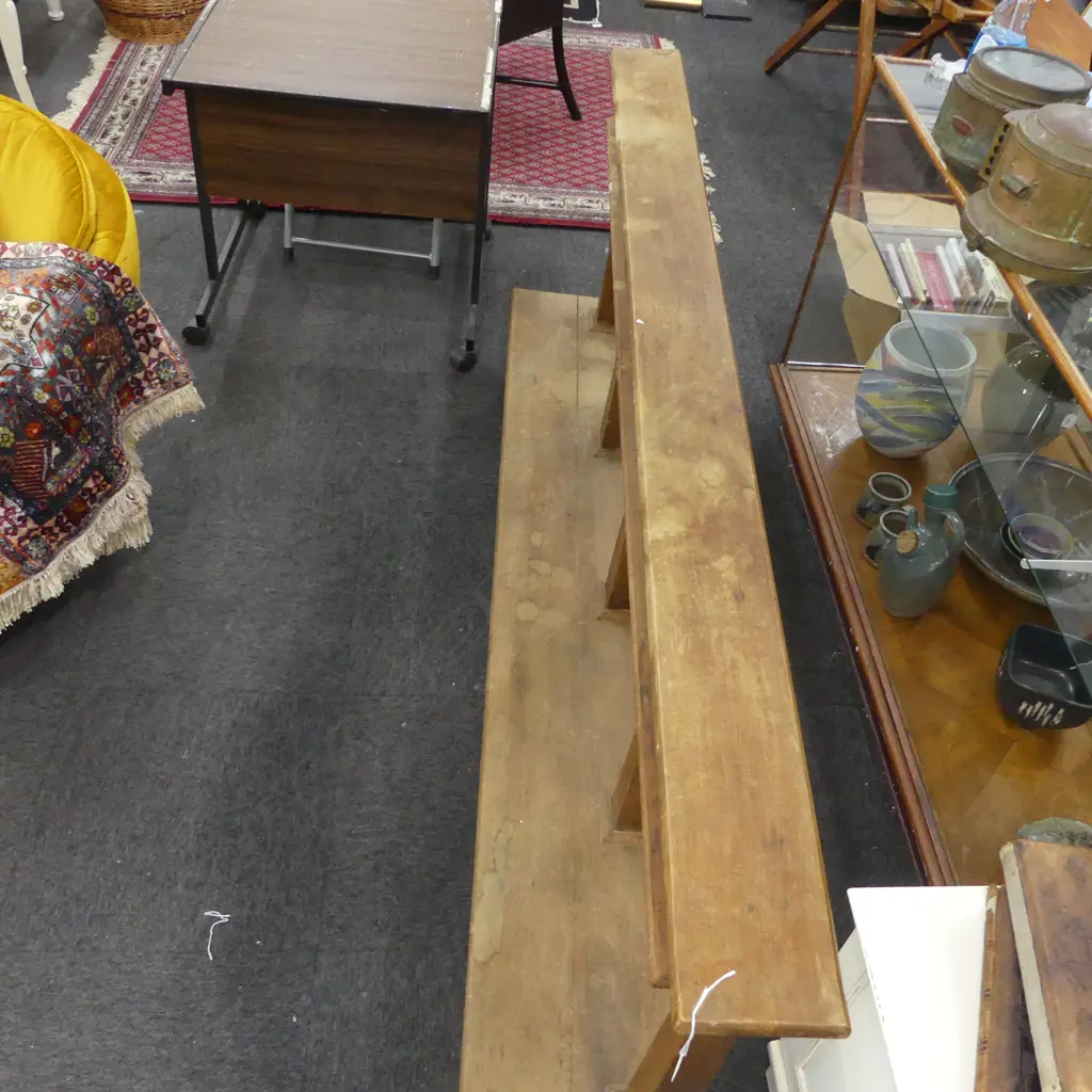 FRENCH CHURCH PEW 2000x800x830mm Image 1++