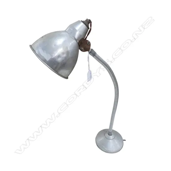 VINTAGE FRENCH INDUSTRIAL DESK LAMP H.530mm NEEDS WIRING