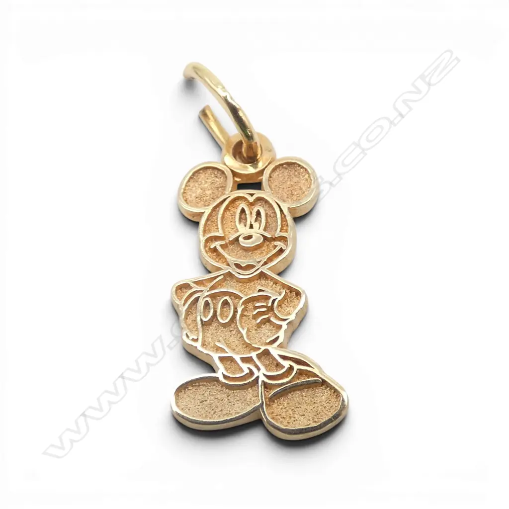 14ct GOLD MICKEY MOUSE CHARM, 1.16gm Image 1++