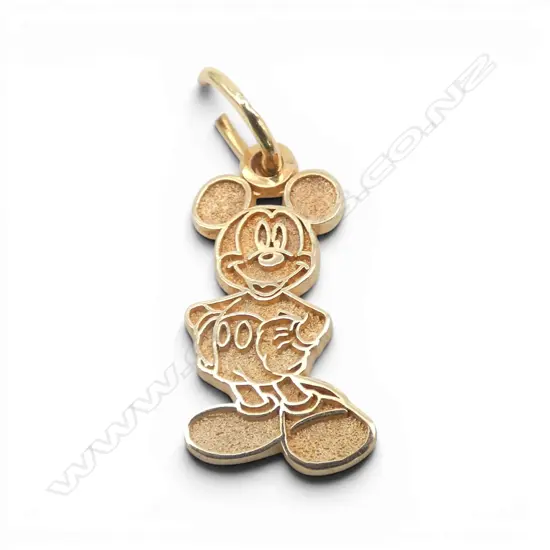 14ct GOLD MICKEY MOUSE CHARM, 1.16gm
