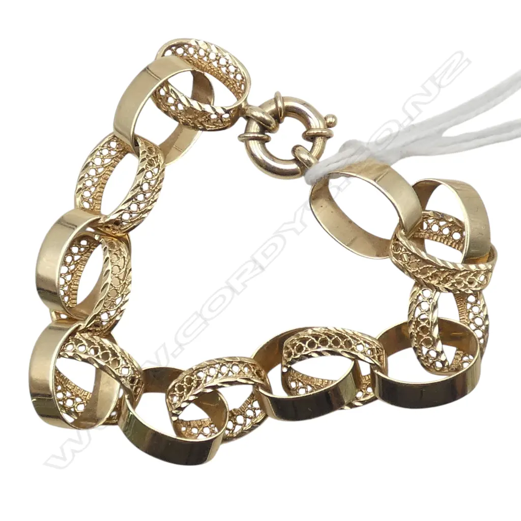 10ct GOLD BRACELET 7.20gms Image 1++