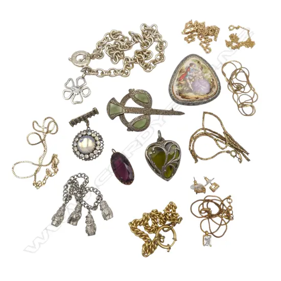 COSTUME JEWELLERY INCLUDES COPY NECKLACE