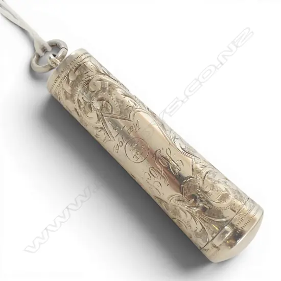 S/SILVER CIGARETTE HOLDER BIRMINGHAM1900 11.6GMS