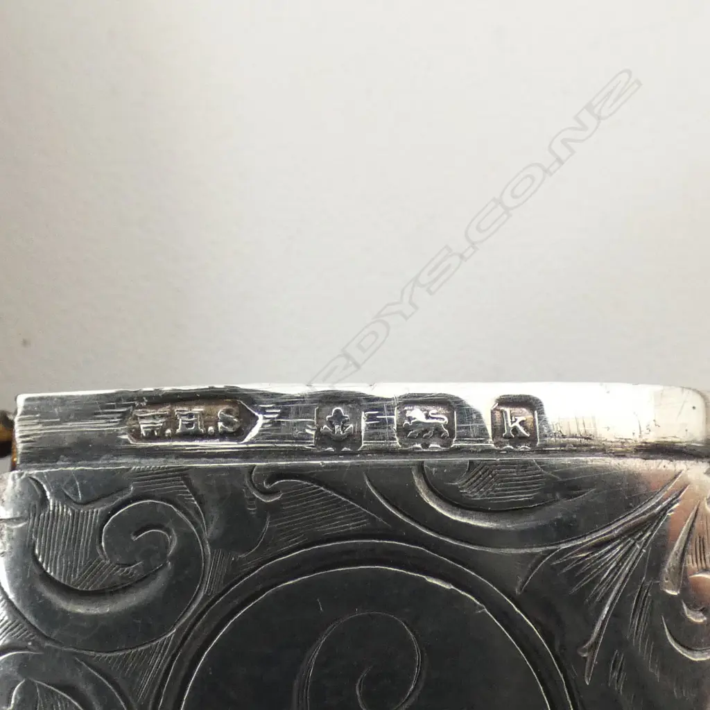 STG SILVER VESTA, B'HAM 1909 20gms Image 1++