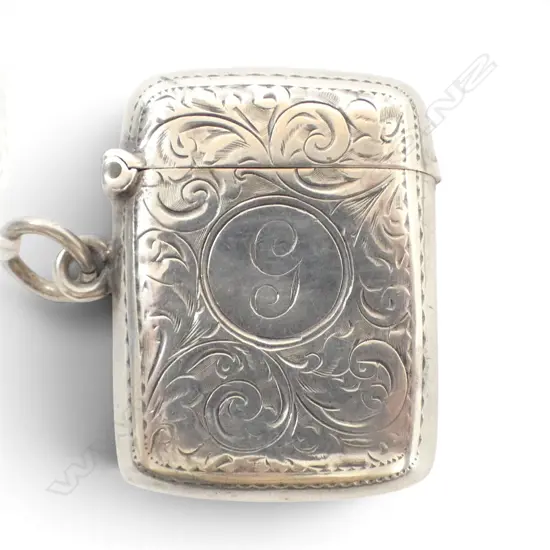 STG SILVER VESTA, B'HAM 1909 20gms