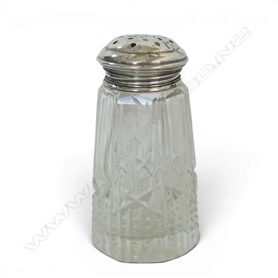 S/SILVER TOPPED SUGAR CASTER 12GRS faults to the top
