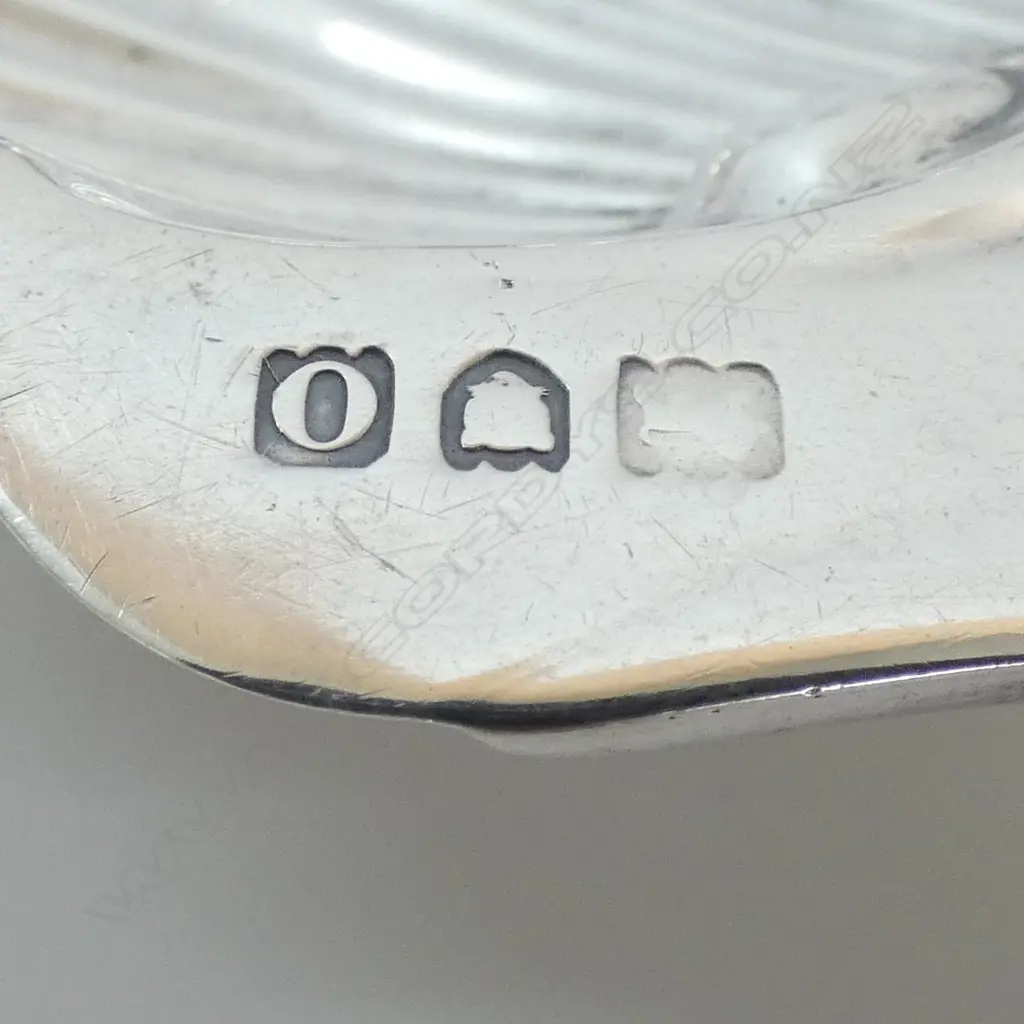 S/SILVER SHELL DISH LONDON1909 65.5GMS Image 1++