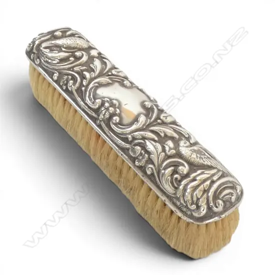 S/SILVER BACKED CLOTHES BRUSH