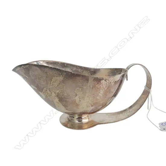SWEDISH 'S METAL' 965 SILVER SAUCE BOAT L.155mm, 97gms