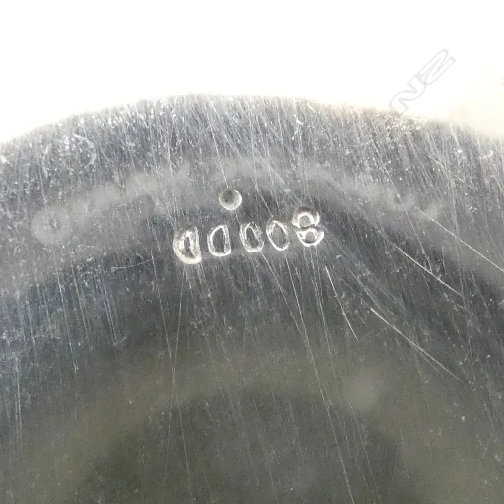 1930s YOGYA 800 SILVER DISH WITH REPOUSSE LOYUS FLOWERS PIERCED WORK & HAMMERED BASE DUTCH EAST INDIES 207GMS Image 1++