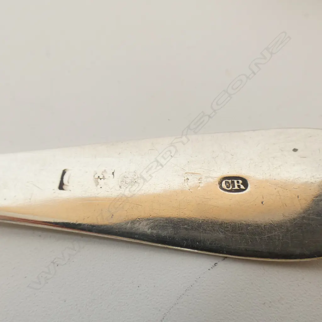 PR GEO S/SILVER LARGE SIZE DINNER SPOONS 120GRMS Image 1++