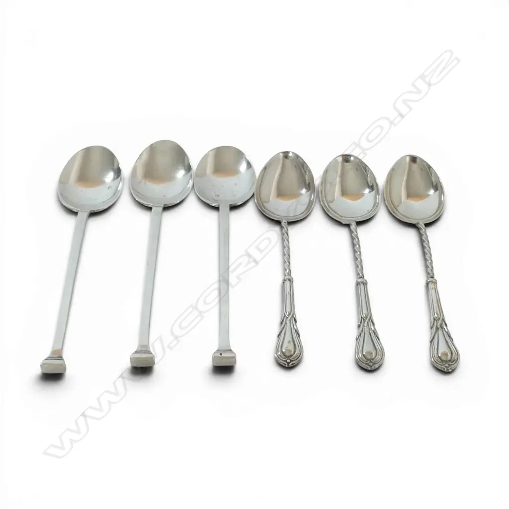 6 S/SILVER COFFEE SPOONS 49.3GMS  Image 1++
