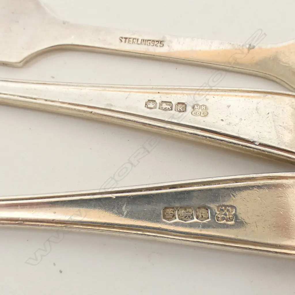 S/SILVER CHILD SPOON PUSHER & KNIFE 98GRS Image 1++