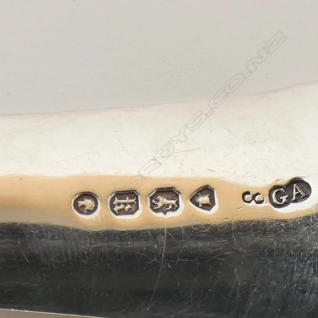S/SILVER SIFTER SPOON GEORGE W ADAMS MAKER LONDON 1865 45 GMS Image 1++