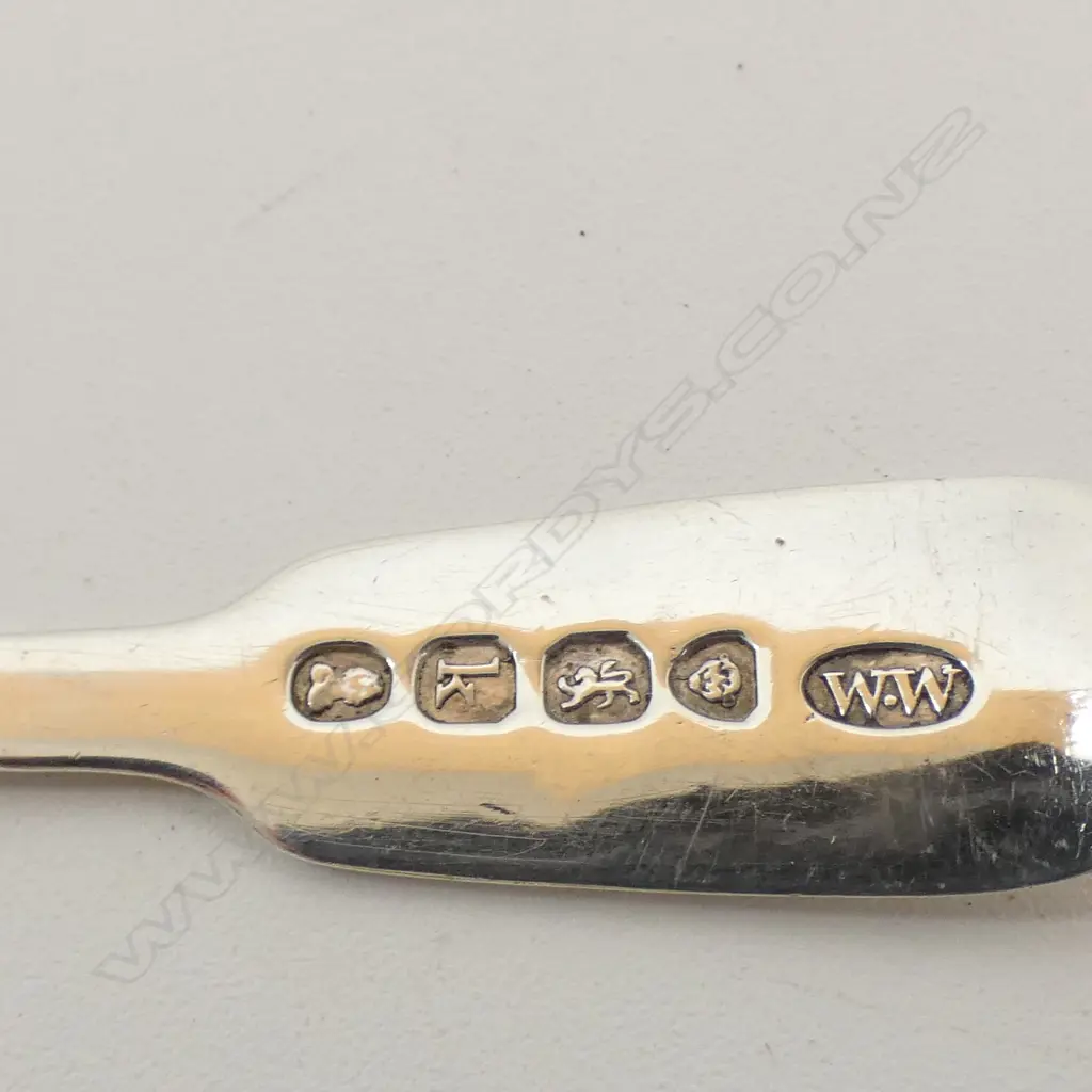 GEO S/SILVER SALT SPOON 10GRMS Image 1++